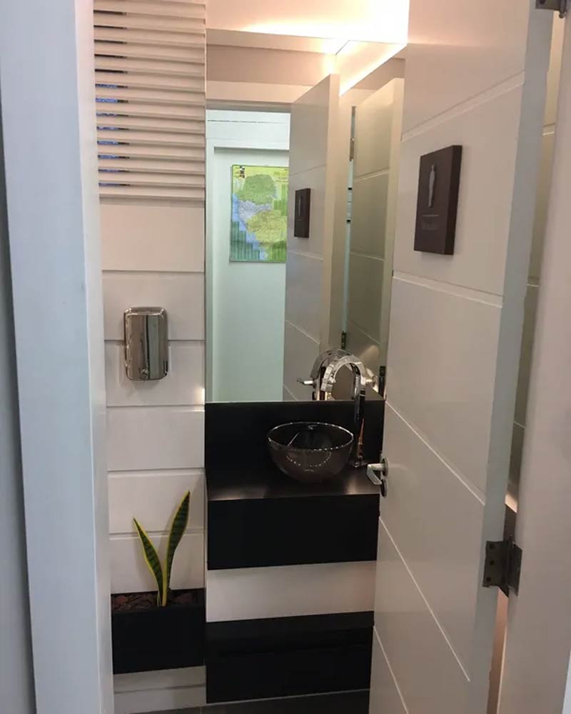 Arquia Arquitetura e Construção - Banheiros Sinduscon